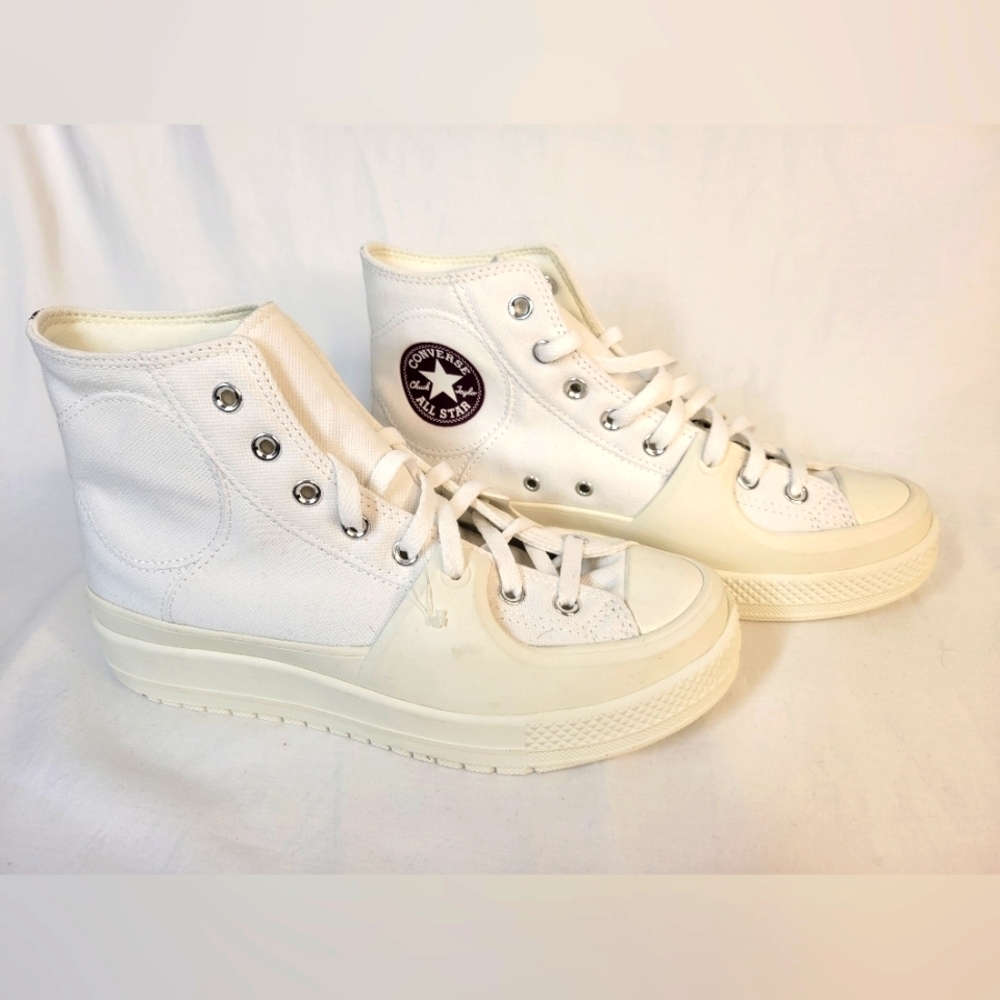 NWOB Chuck Taylor All Star Construct Colorblock White 10